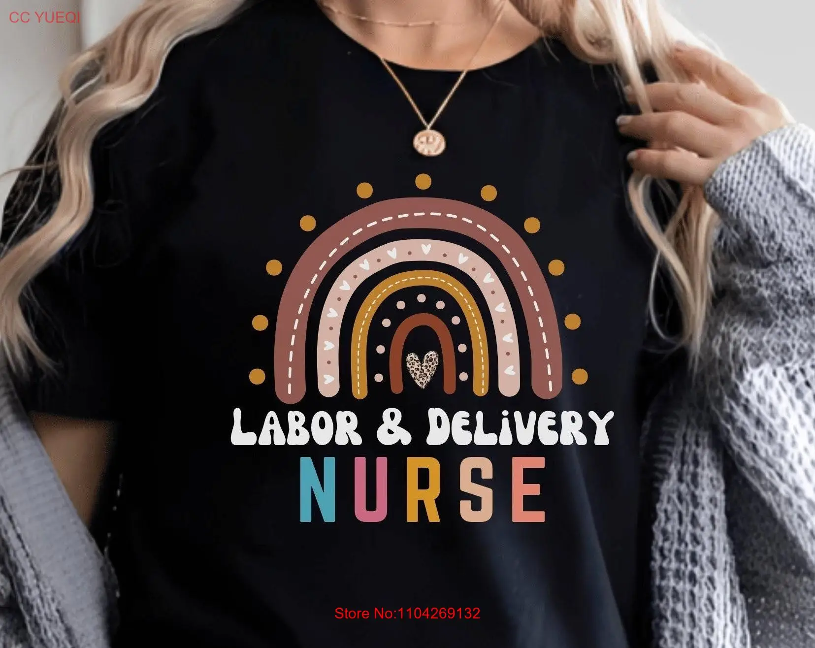 Labor and Delivery Nurse T Shirt L D NICU Baby Midwife OB Doctor Swaddle RN Grad Student long or short sleeves