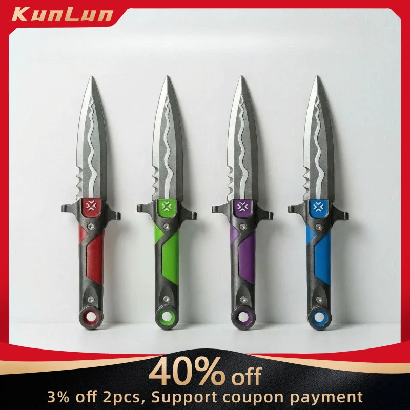 

36 CM Valorant Game Peripherals Blade of Mercy PU Weapons Model Collectible Desk Ornaments Creative Birthday Gifts Safe Boy Toy