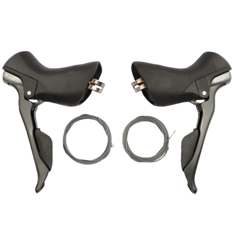 Shimano Tiagra 4700 Shifter 2x10Speed FD-4700 brzae auf RD-4700 GS/SS Für Rennrad Original – Detail 2