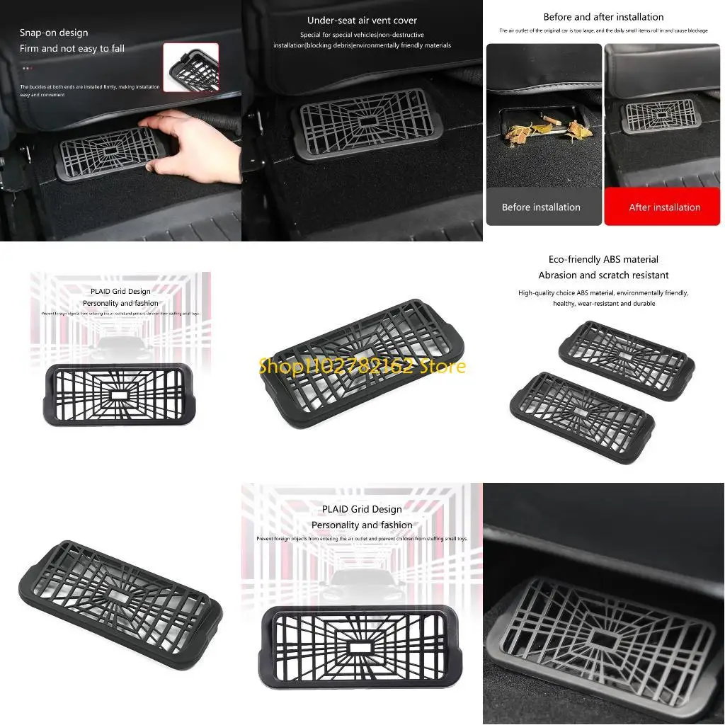 

547B Rear Under Air Conditioning Outlet Vent Cover Grilles for 2024