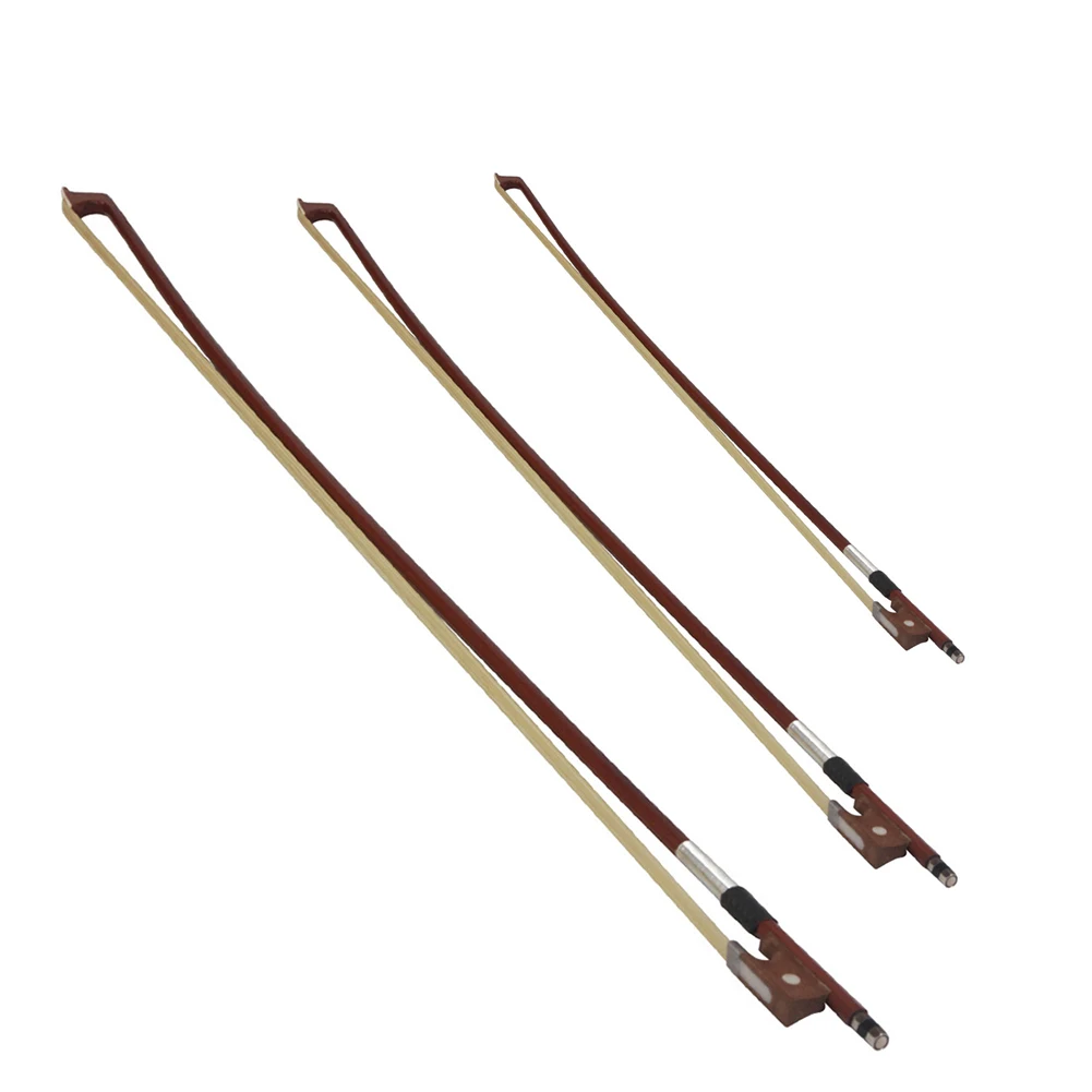 Violin Bow 4/4 Full Size Fiddle Bows Well Balanced Bow With Horsehair Arbor For Professional Player Beginner