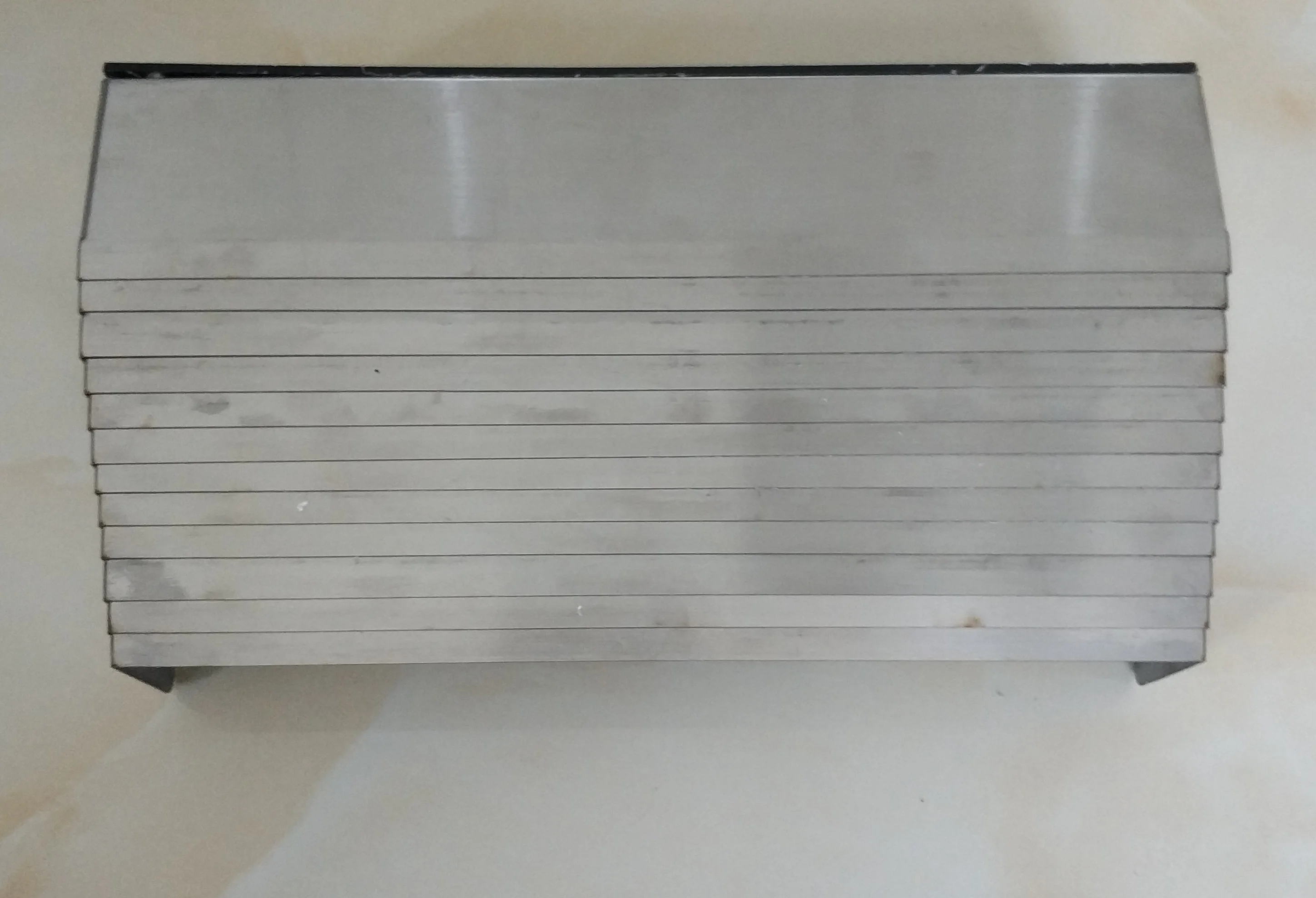 Three sides Armored Way Covers for CNC, 385mm x 84mm x Lmax 1000mm