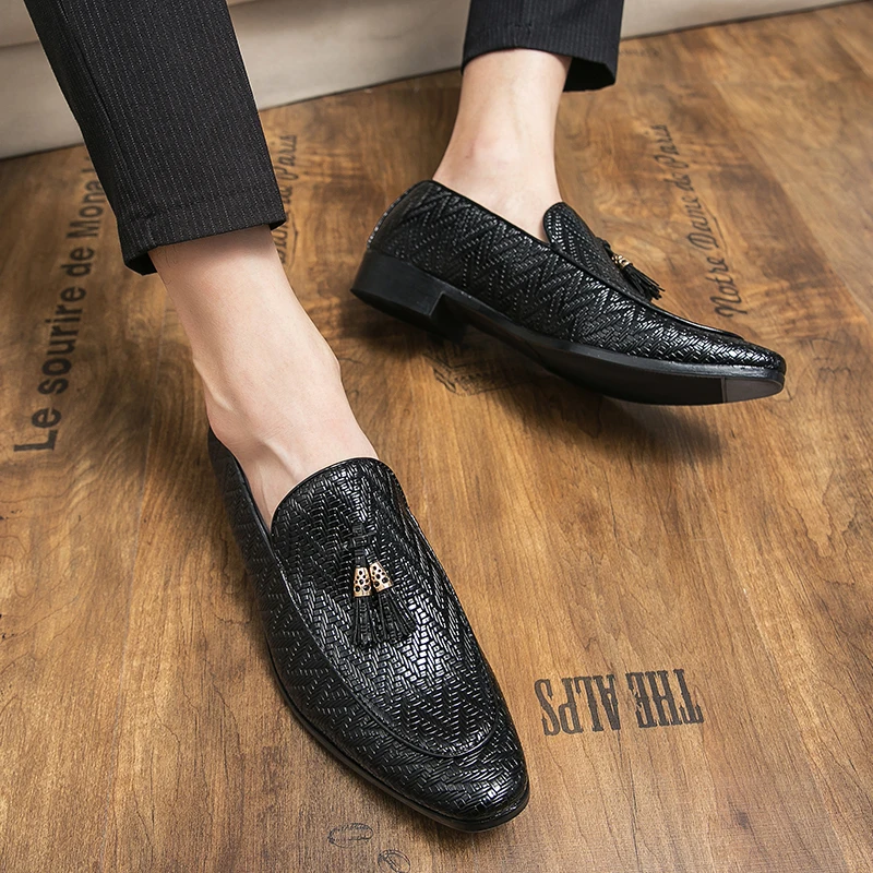 

Suit Shoes Men Dress Shoes Professional Casual Wedding Shoes Breathable Formal Shoes High Quality Work Lightweight Leather Shoes