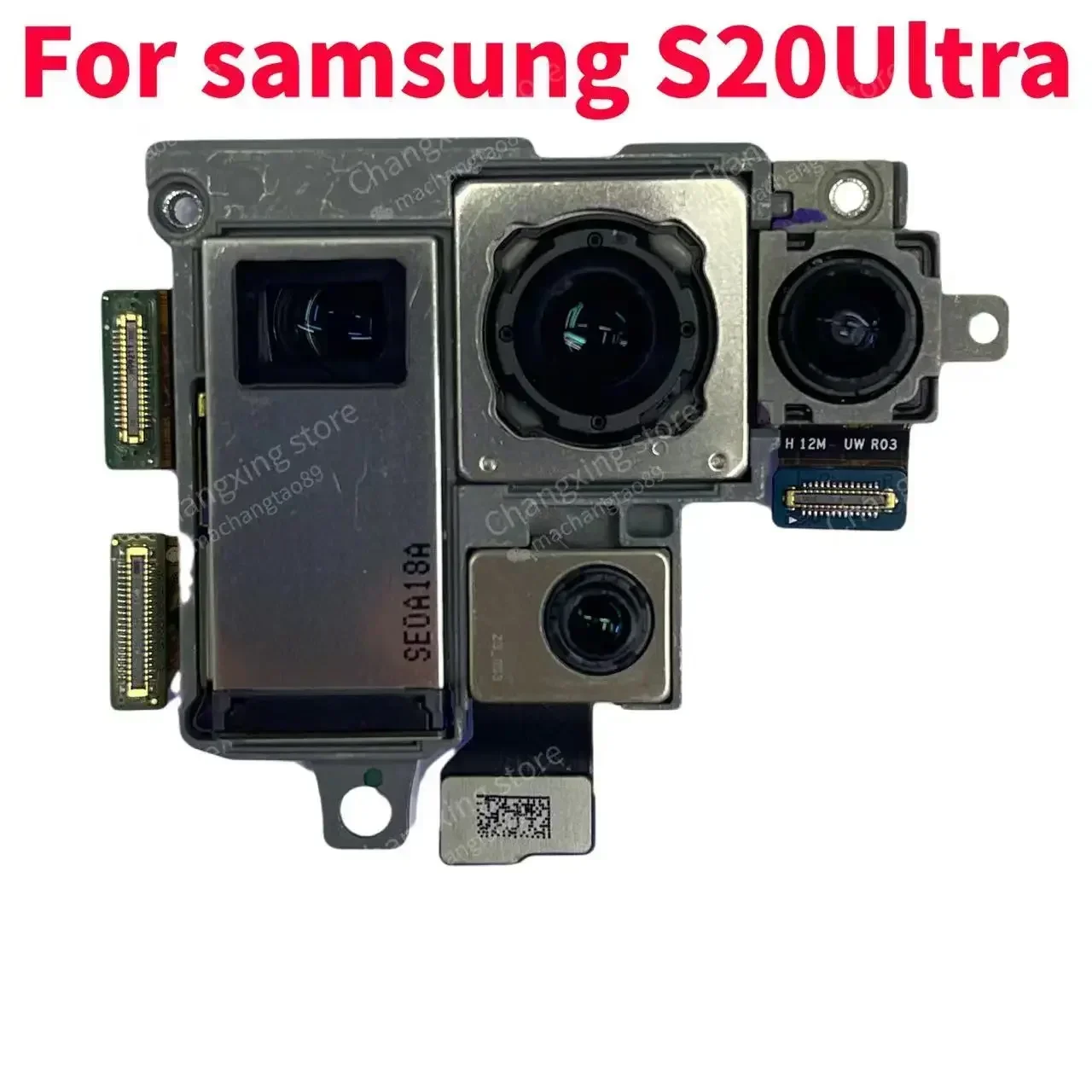 For Samsung Galaxy S20 Ultra 5G SM-G988B Camera Set  Telephoto + Depth + Wide + Main Camera SM-G988U G988N G988W