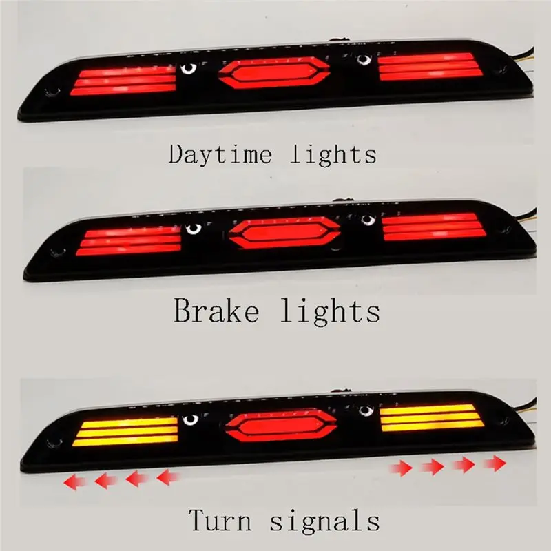 High-Mount 3Rd Brake Light Stop Signal Lamp For Ford F150 F250 F350 F450 Ranger 2019-2022-A28K
