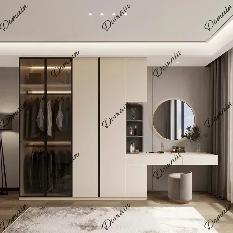 YXX Wardrobes Forclothes Organizer Home Furniture Dresser Storage Comforter Closet Storage Cabinets Nordic Closet Ready For Asse