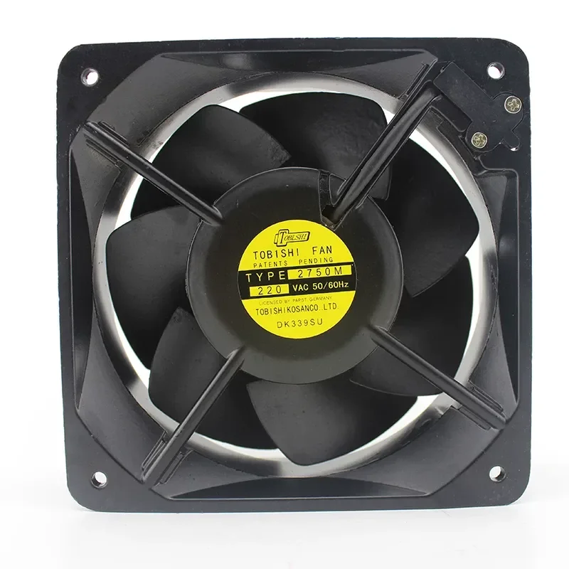 For Cooling fan Toshiba 16CM 16055 220V TYPE2750M high temperature oven full metal iron leaf
