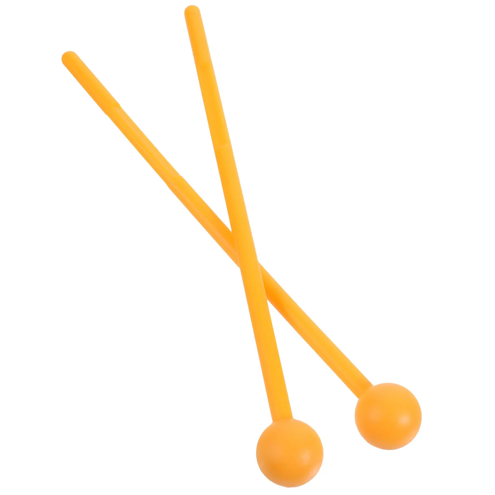 2Pcs Stylish ABS Percussion Sticks for Tongue Drum Xylophone Glockenspiel Carillon Chimes Portable Lightweight Non Slip