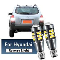 2pcs LED Reverse Light Blub Lamp W16W T15 921 For Hyundai Accent Elantra Sonata Santa Fe Tucson Azera Genesis Coupe Ioniq Equus