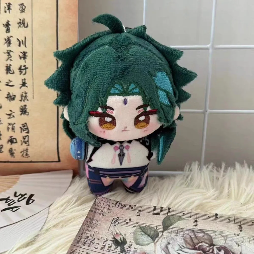 

Genshin Impact Plush Dolls Xiao Scaramouche Kazuha Venti Yoimiya Raiden Shogun Bag Pendant Keychain Game Anime Stuffed Toys