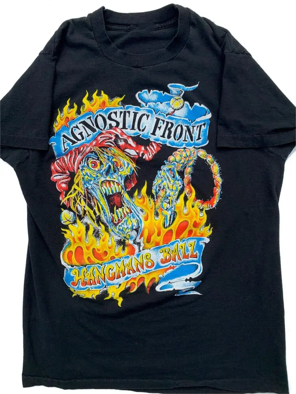 agnostic front hangmans Ball Back Unisex Classic Cotton T-Shirt Size S-4XL ZL129