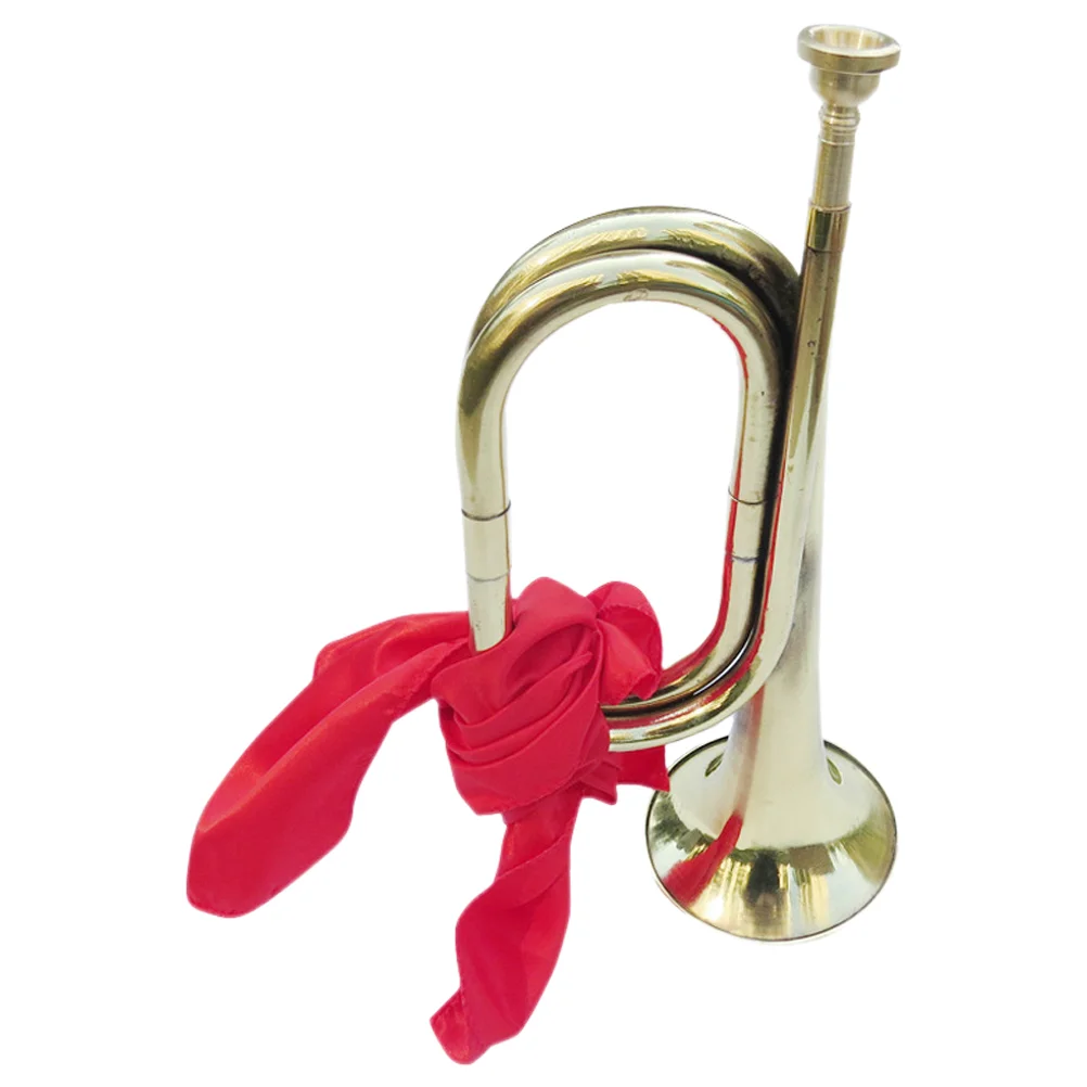 

Bugle Beginner Charge Stage Performance Instrument Wind Trumpet Instruments Cloth