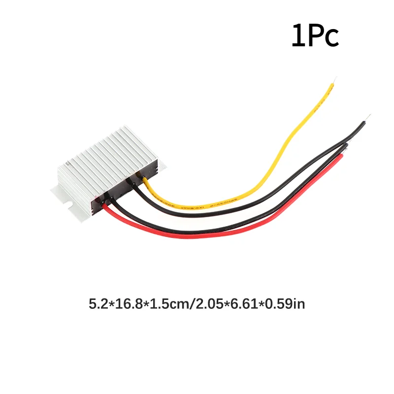 1Pc 24V To 12V 5A DC Step Down Converter Voltage Regulator Reducer Module Power Supply For Led Light Car Truck Boat‘