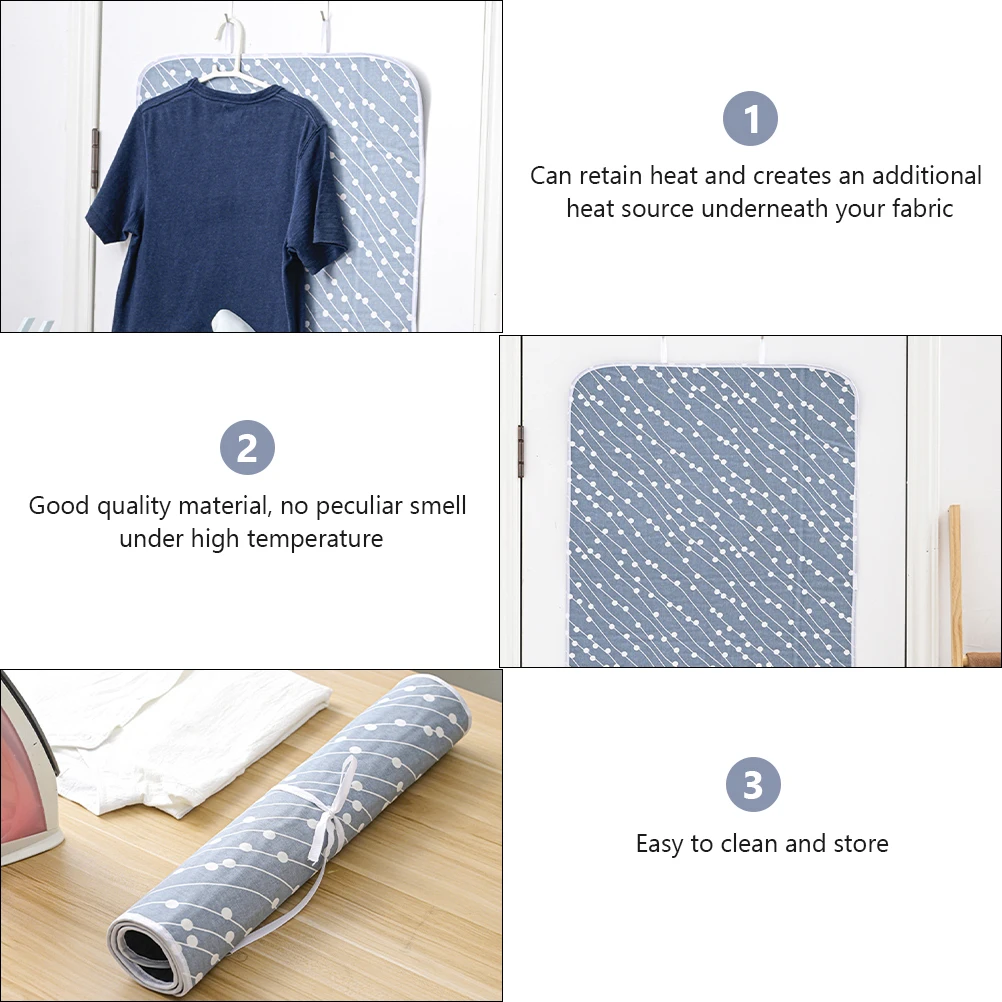 

Folding Heat Insulation Mat Premium Ironing Pad Portable Sewing Mat For Home Garment Work Embroidery Stitching Patchwork Ironing