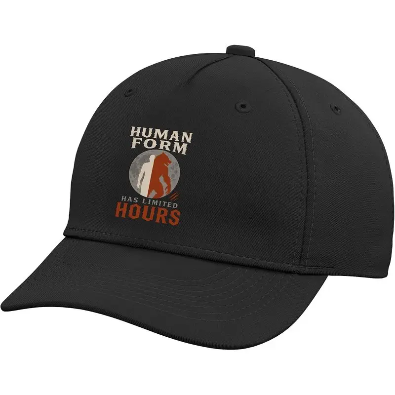 Werewolf Horror Gothic Full Moon Monster Gift Adjustable Baseball Hat