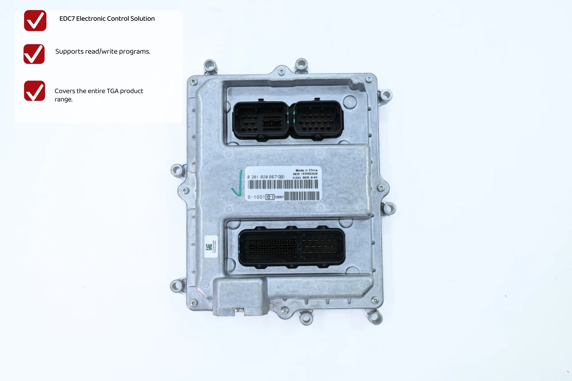 0281020067 ECM/ECU (EDC7C32) Electronic Control Unit for M--AN TGA/TGX series
