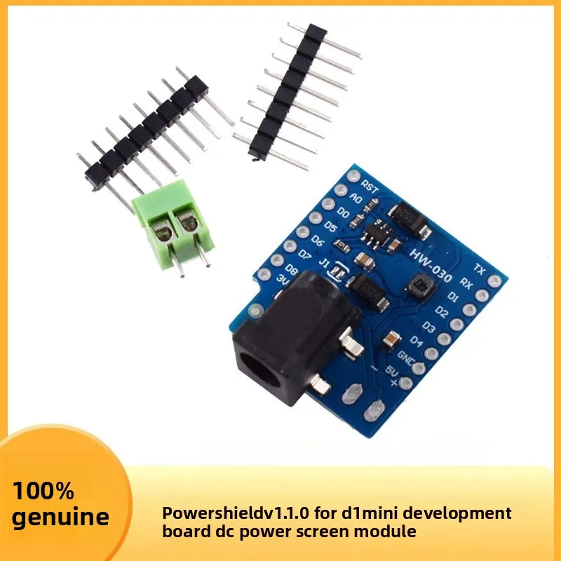 Power Shield V1.1.0 DC Power Module for D1 Mini Development Board with Stable Output