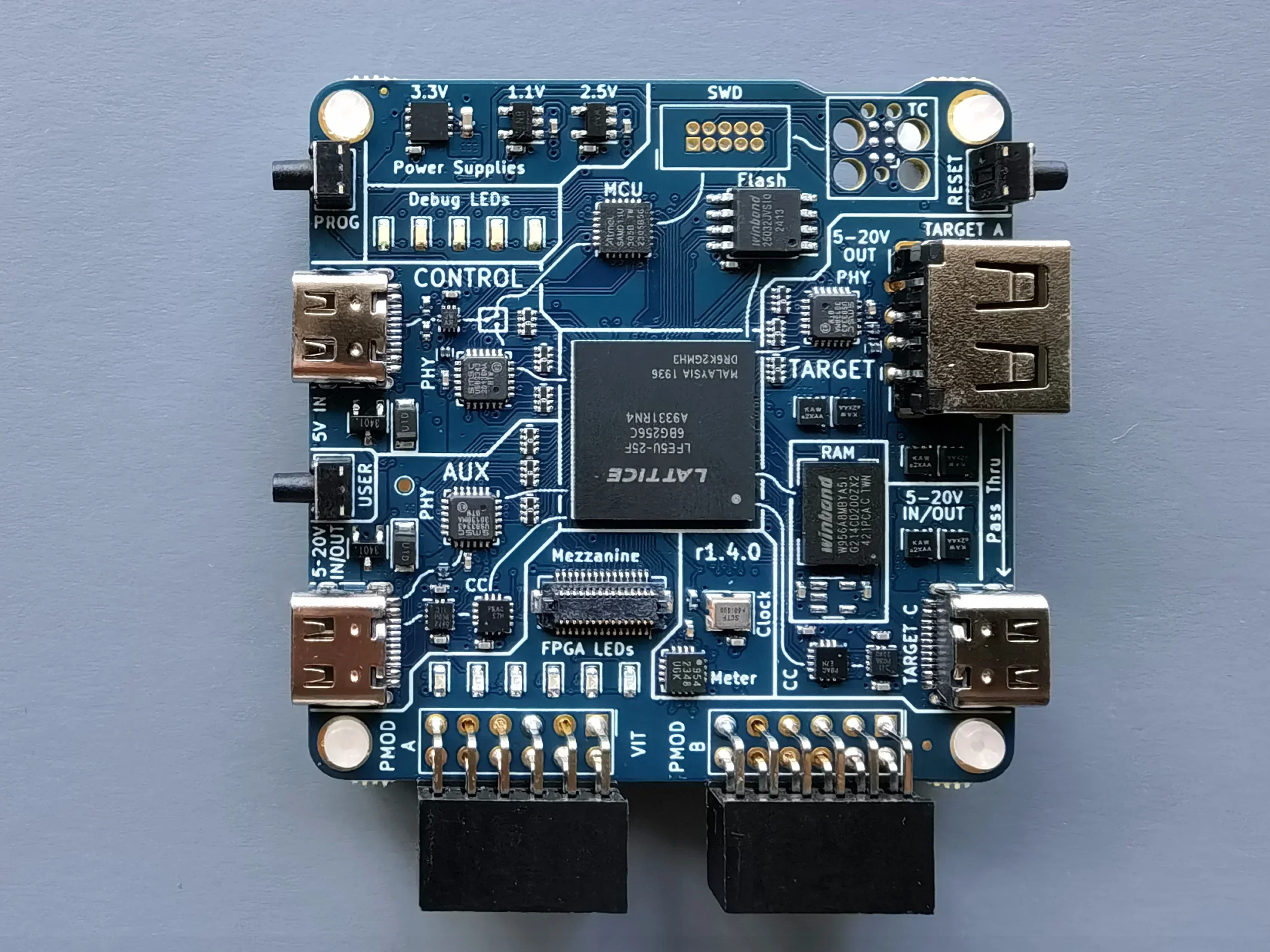 Ein Open-Source-USB 2.0 FS/HS 480 Mbit/s-Protokollanalysator basierend auf FPGA Cynthia