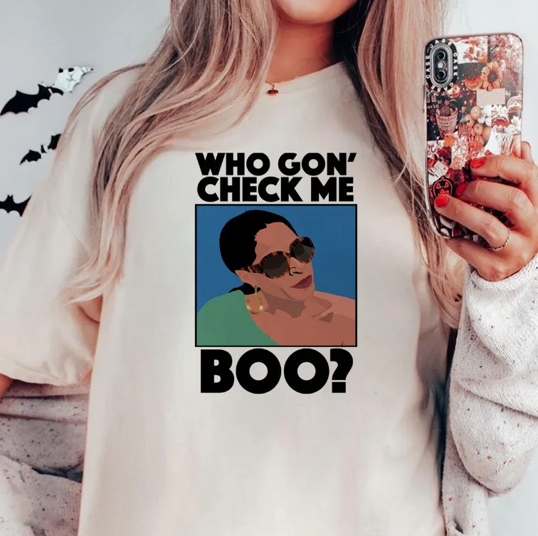 Sheree Whitfield Who Gon Check Me Boo T-Shirt, Vintage Who Gon Check Me Boo?