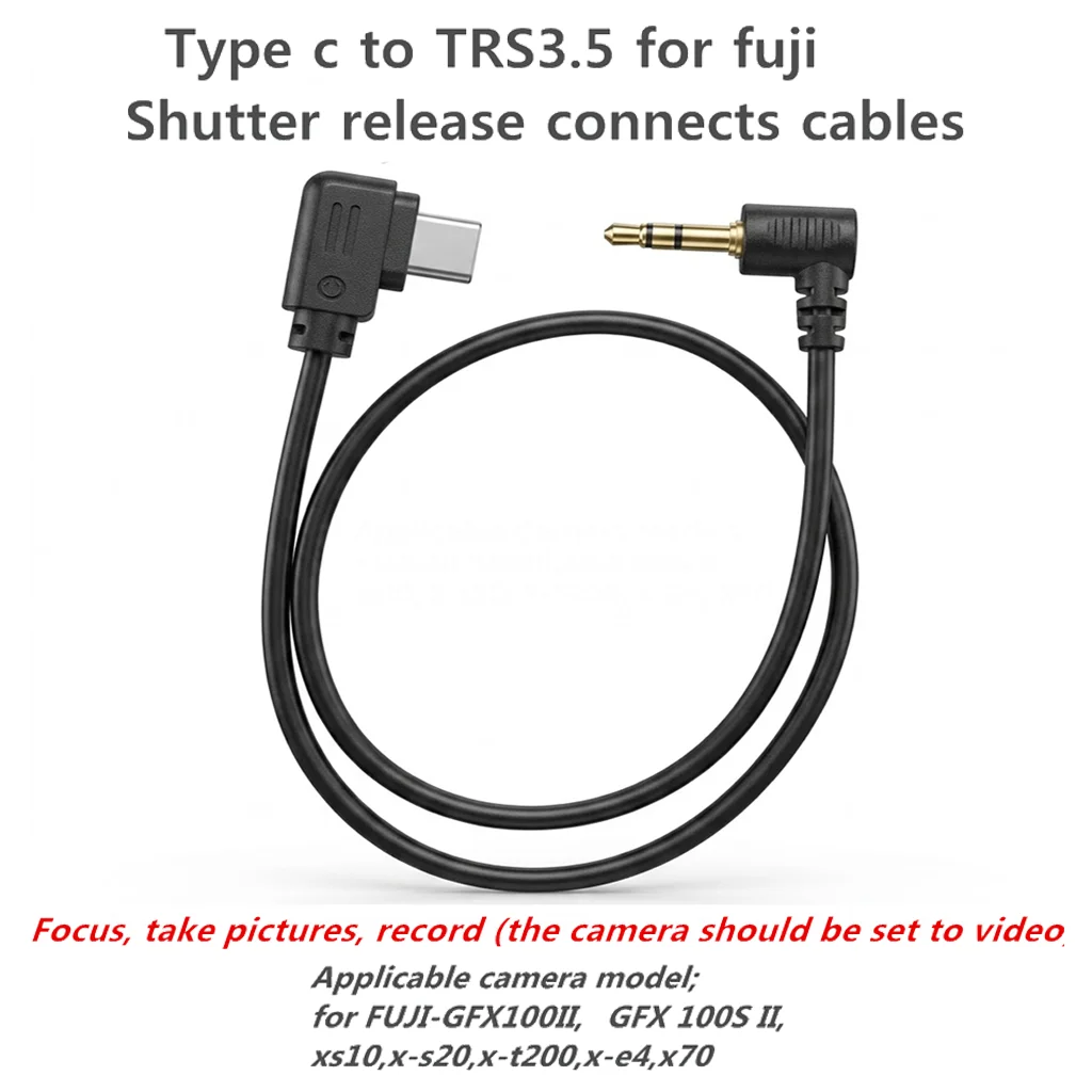 USB C(type-c)-3.5mm for Feiyu Stabilizer Control Cable for Fujifilm Cameras - Enhanced Photos & Focus Metering Accessory