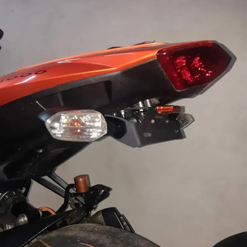 أجزاء مناسبة لـ Kawasaki Python Z1000 Z1000R إطار لوحة الترخيص إطار ذيل قصير ملحقات لوحة الترخيص الخلفية