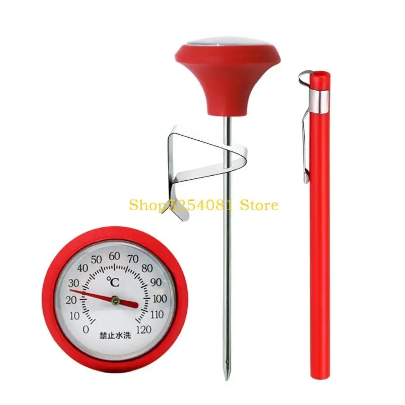 AXYC Coffee Milk Thermometers White Case Packaging Accurate Temp Control Kitchen Tool