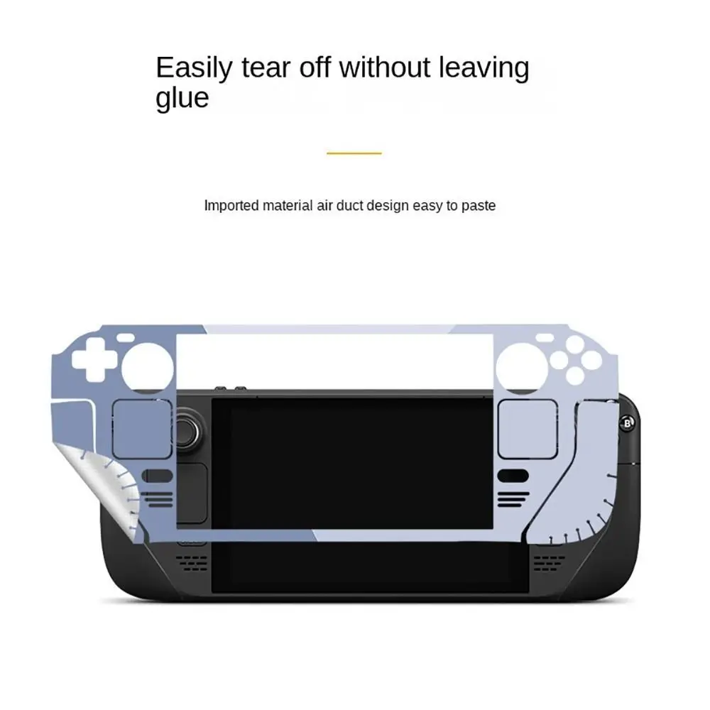 Full Wrap Game Decals Accessories Custom Protective Cover Game Controller Cover Anti-slip Gamepad Stickers for Steam Deck Game