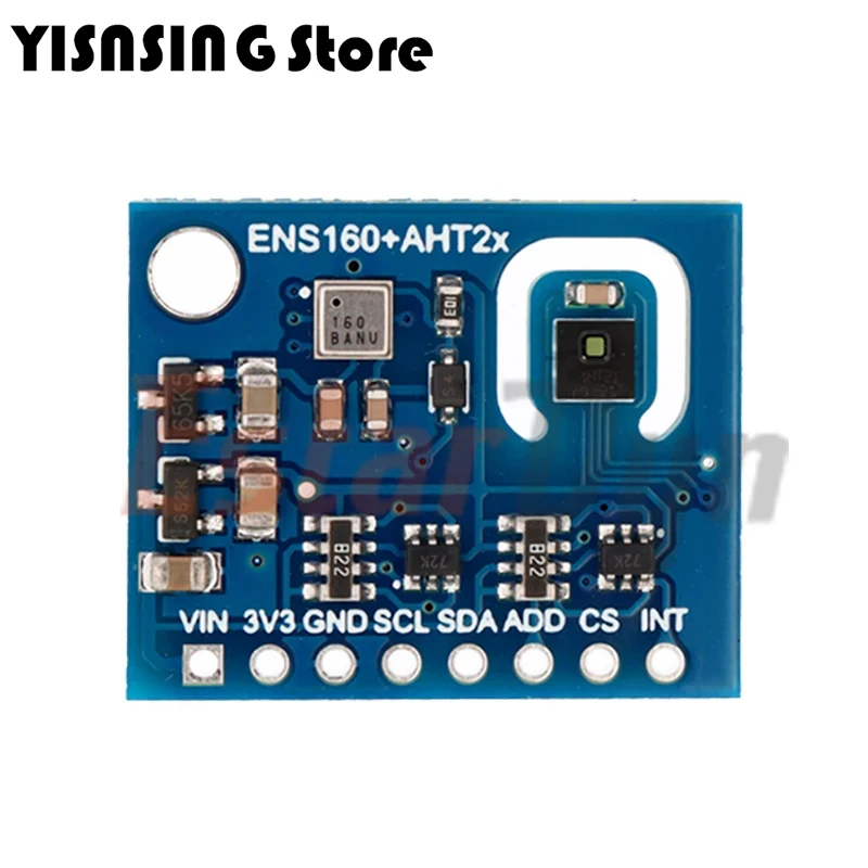 ENS160 AHT21 углекислого диоксида углерода CO2 eCO2 TVOC качество воздуха, датчик температуры и влажности, замена CCS811 для Arduino
