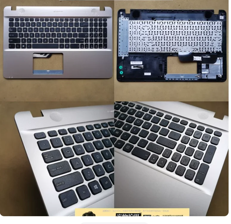 Golden New laptop palmrest cover with keyboard for ASUS F541 X541S U R541U D541S VM592U A541U