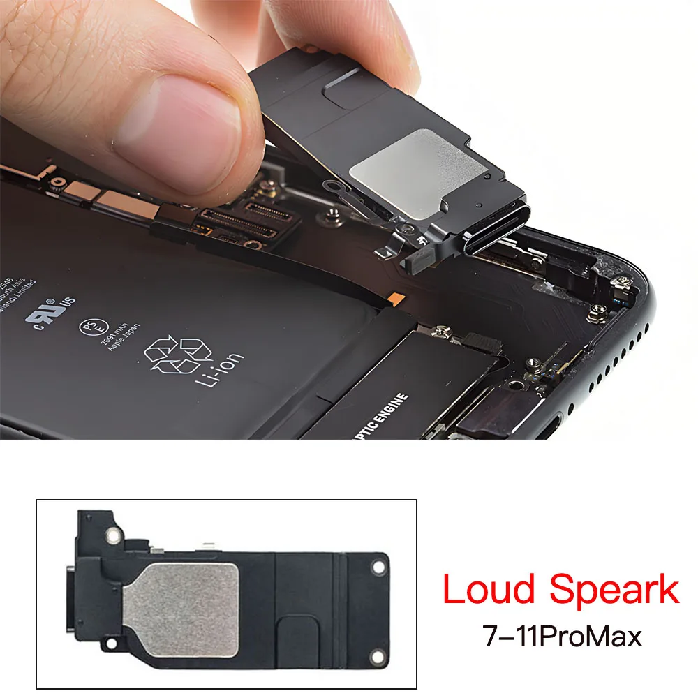 Loud Speaker Replacement For iPhone 7 8 Plus X XR XS 11 Pro Max Bottom Ring Bell  Buzzer