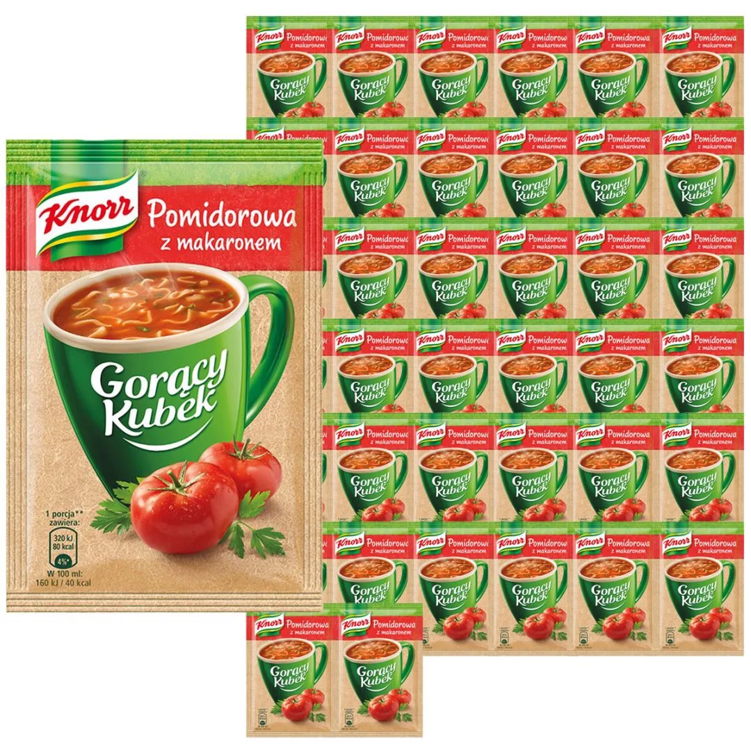 Knorr Hot Tomato Becher mit Nudeln 19 G x 32 Stück
