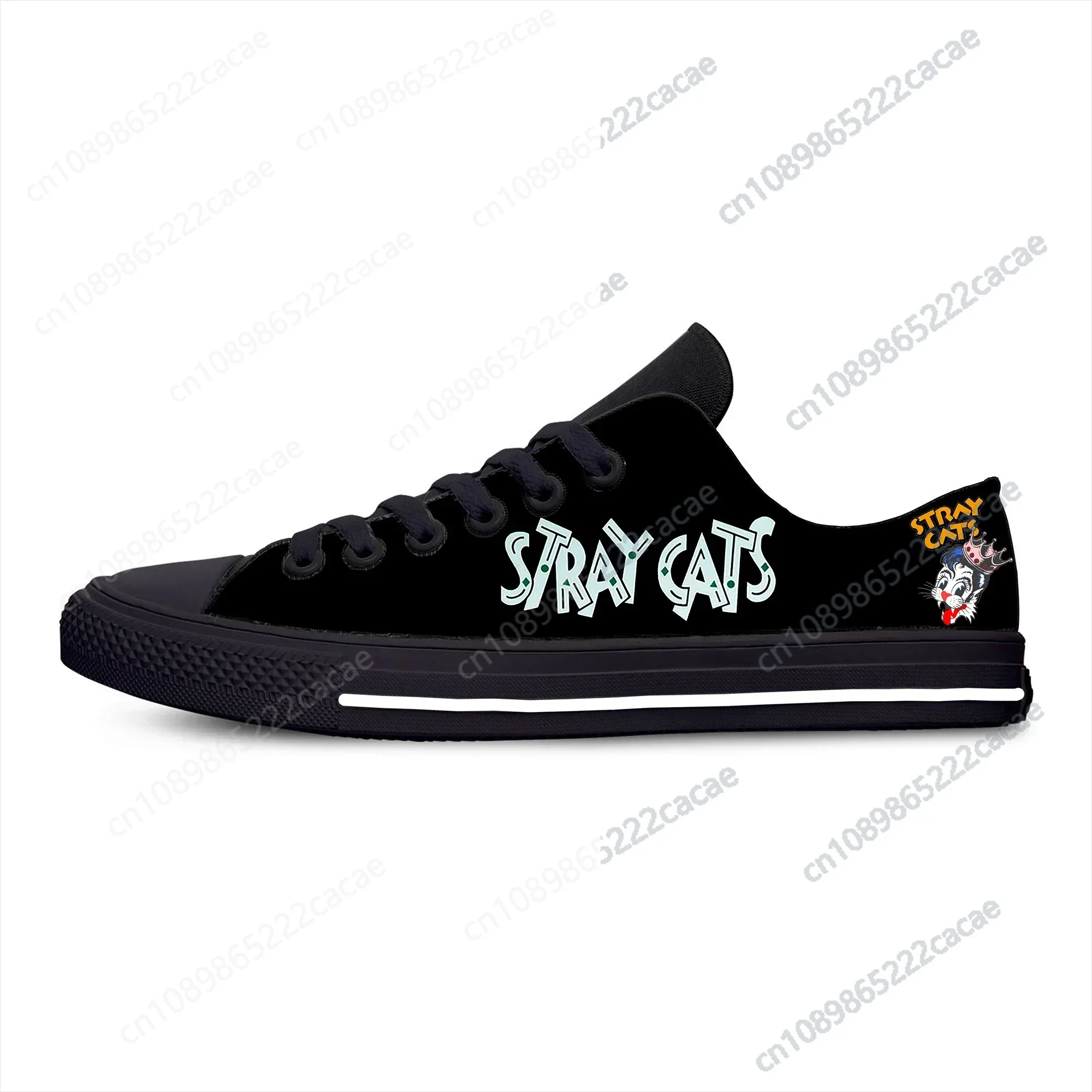 

Summer Cats Rock Band Stray Music Hot Fashion Casual Shoes Low Top Breathable Sneakers Men Women Lightweight Latest Board Shoes