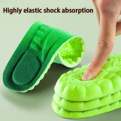 1 pair elasticity sports insoles Wormwood anti-odour Breathable comfortable soft insoles sneakers Shock-absorbing insoles