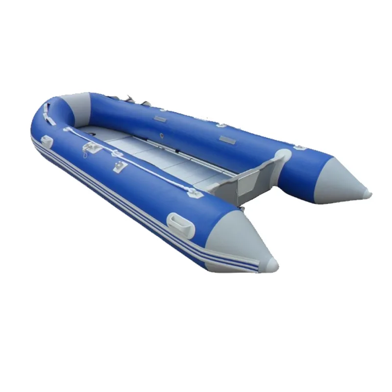 

Inflatable Boat with Motor of Aluminum Floor with 0.9mm/1.2mm Pvc Tubepromote sales