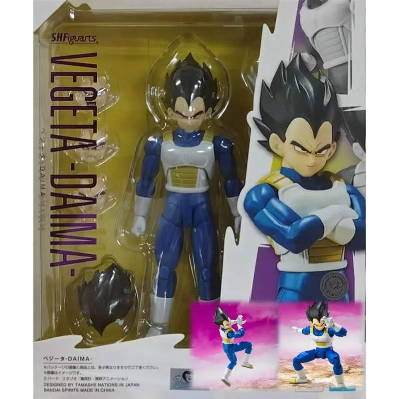 

Bandai DB Super Premium PVC Action Figures Set - Shf Vegeta Daima Shf Son Goku Daima Shf Piccolo Collectible Toys for Gift