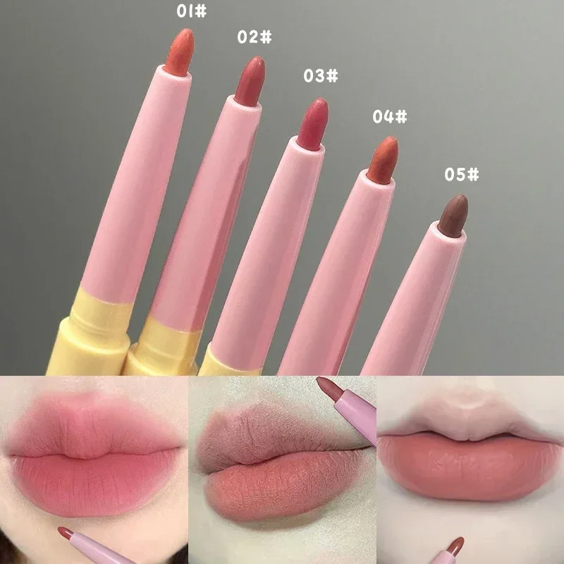 1Pc Velvet Matte Lip Liner Pencil Waterproof Lasting Plump Lipstick Natural Outline Contour Line Makeup Lipliner Pen Cosmetics