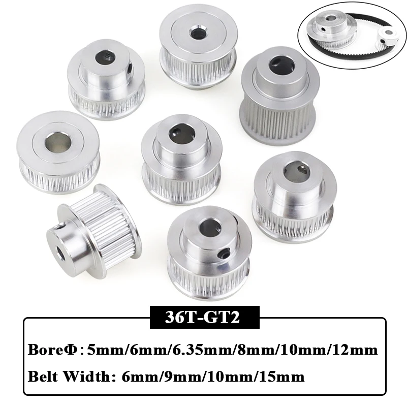 2Pcs GT2 36 Teeth A…