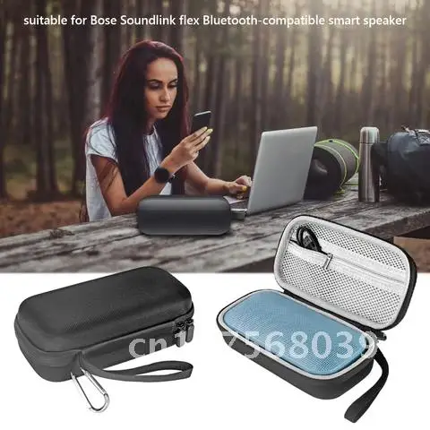 

Portable Storage Bag Pouch for Bose SoundLink Flex Bluetooth Speaker EVA Hard Travel Case Waterproof Protective Cover