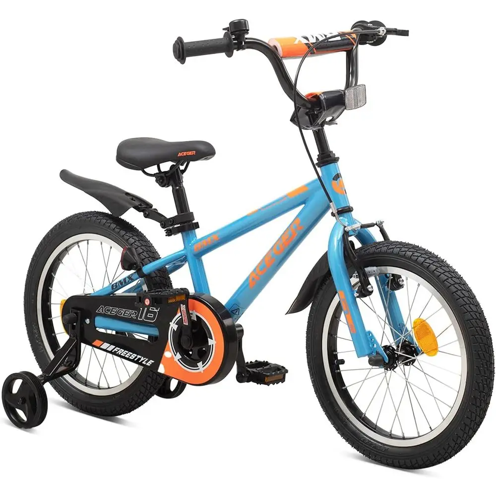 

Children's Bikes 12-18 Inches, Training Wheels & Kickstand, Suitable for Ages 2-12, Multiple Colors