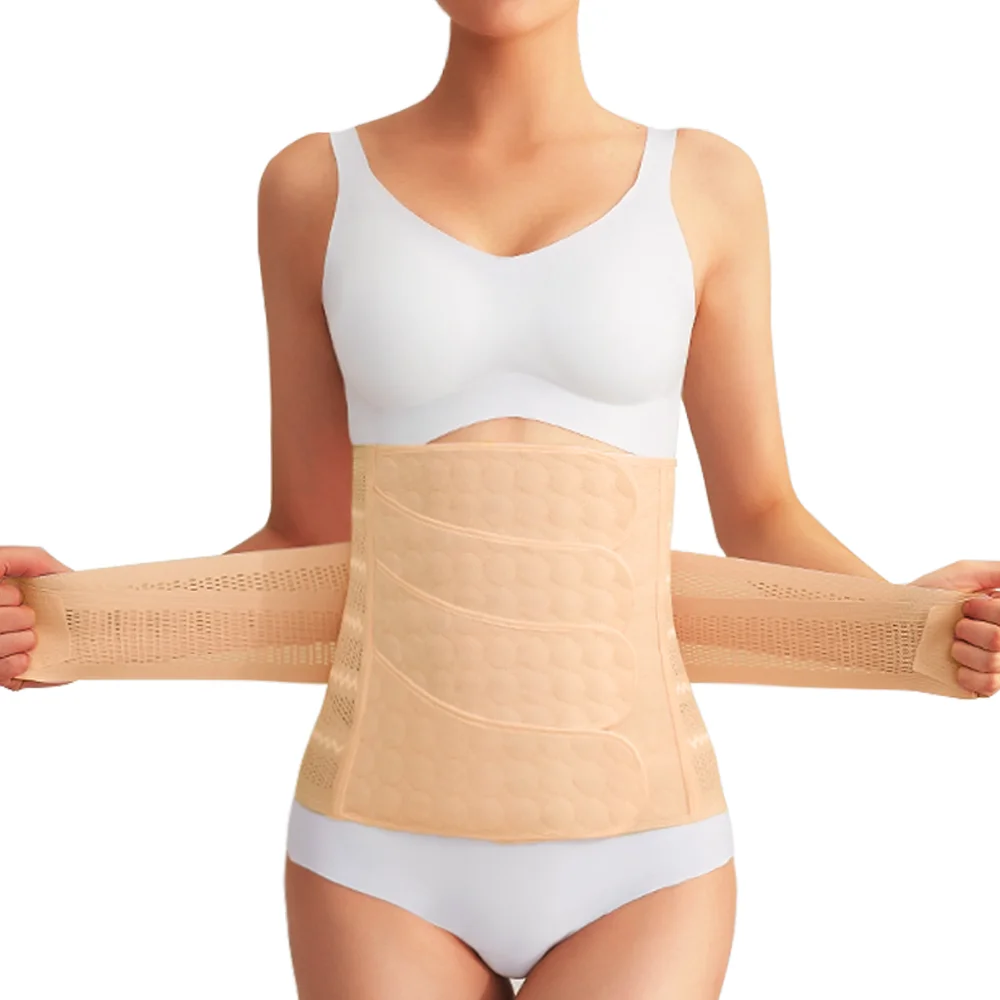 Women Belly Band Recovery Belt Shapewear Corset Girdles Tummy Slimming Bandage Waist Trainer Belly Trimmer Girdles Modeling Belt