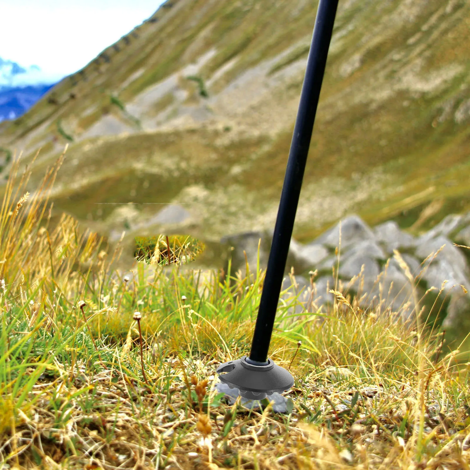 

4pcs Trekking Pole Accessories Mud Baskets for Crutches Canes Hiking Sticks Snow Protection Durable Material Universal Fit