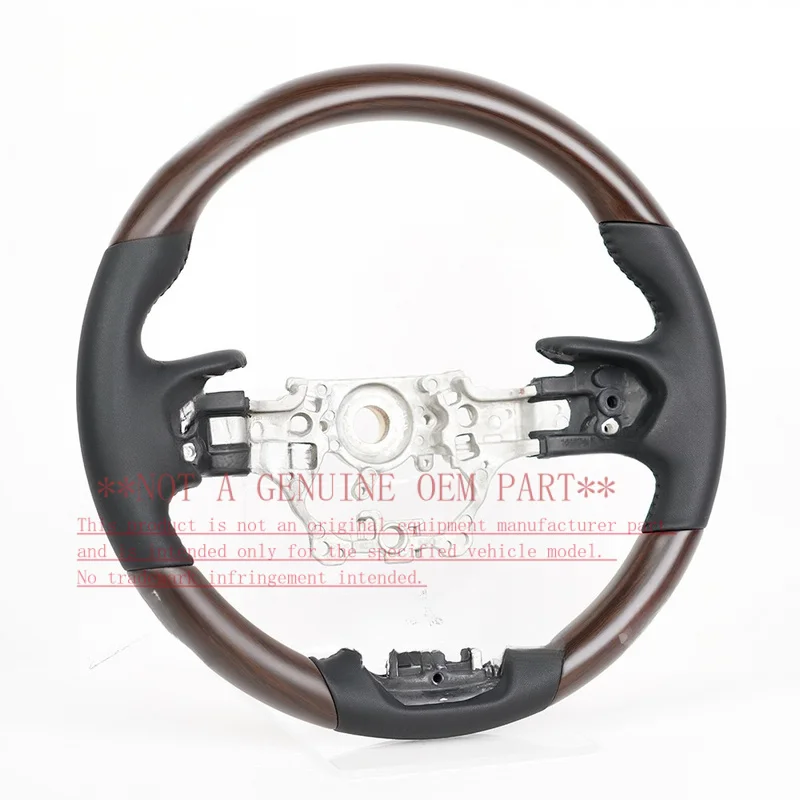 For 22-24 Lexus LX600 NX250 350 450H Wood Modified Steering Wheel Horn Cover Shell Decorative