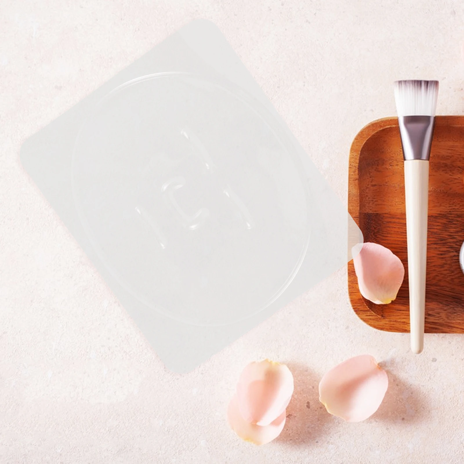 

10pcs Diy Mold Transparent Reusable Seaweed Pvc Packaging Making Tool For Women Facial Trays Molding Tool Diy Facial Maker Mud