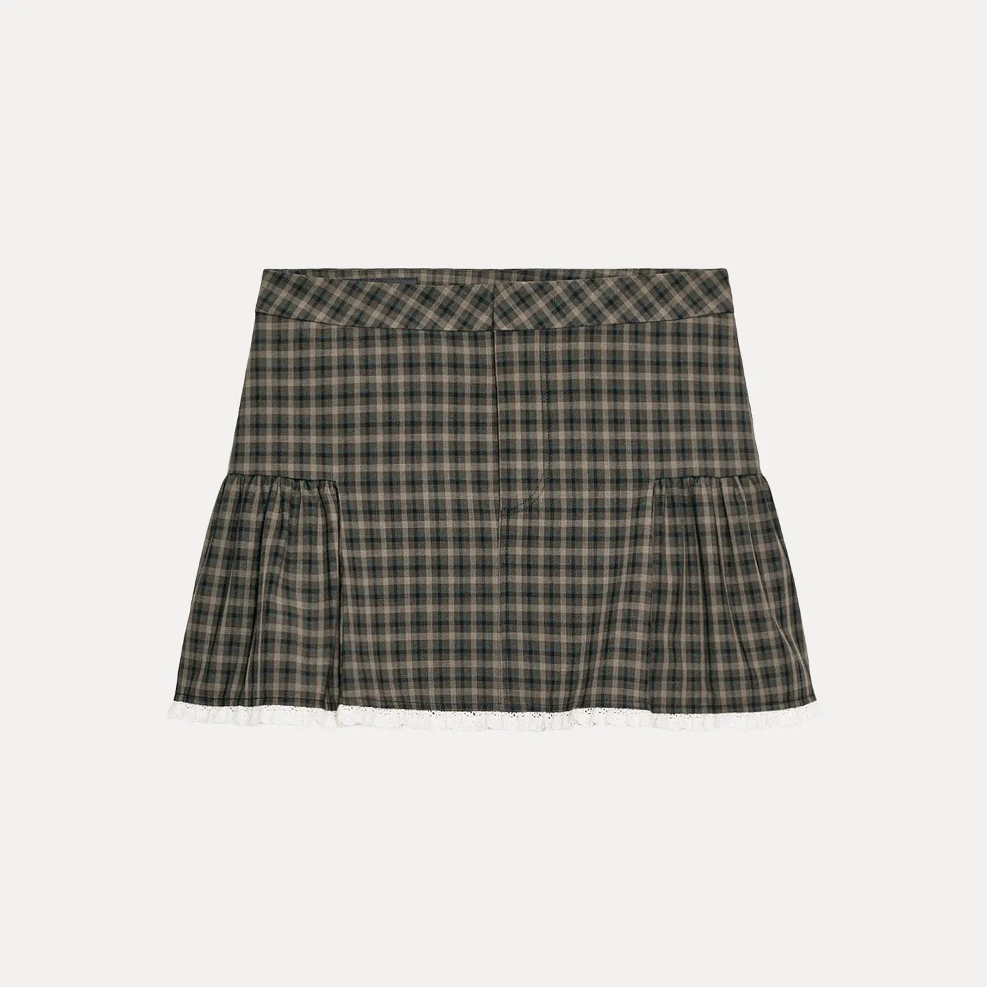 Z Gonna Faion da donna 2025 New Sle Versatile gonna longuette in pizzo allegato Sle europeo Stand Fit Abbigliamento casual