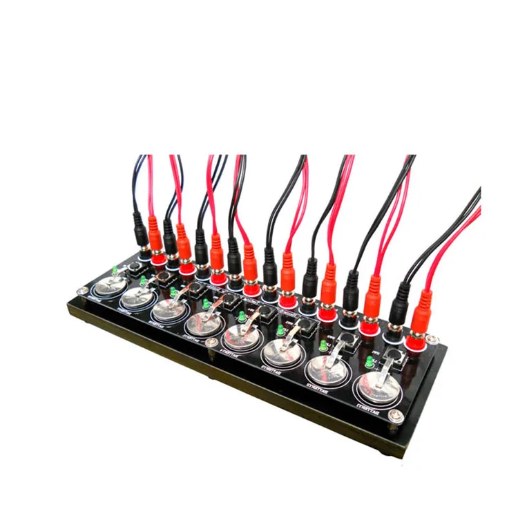 Lab 8 Coin Cell Battery Cycler Testing Clamp Board for Battery Analyzing