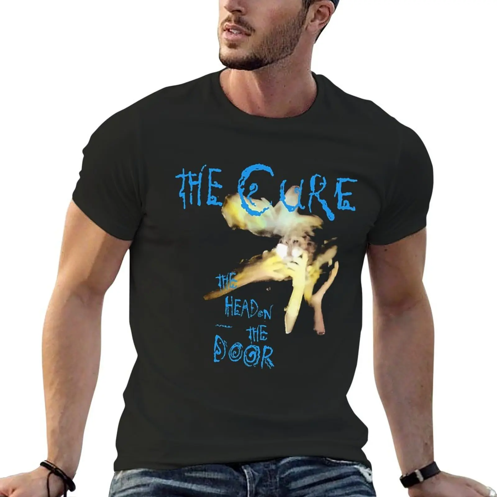 the head on the door T-Shirt graphic tee shirt graphic t shirt vintage essential t shirt sweat shirts, men