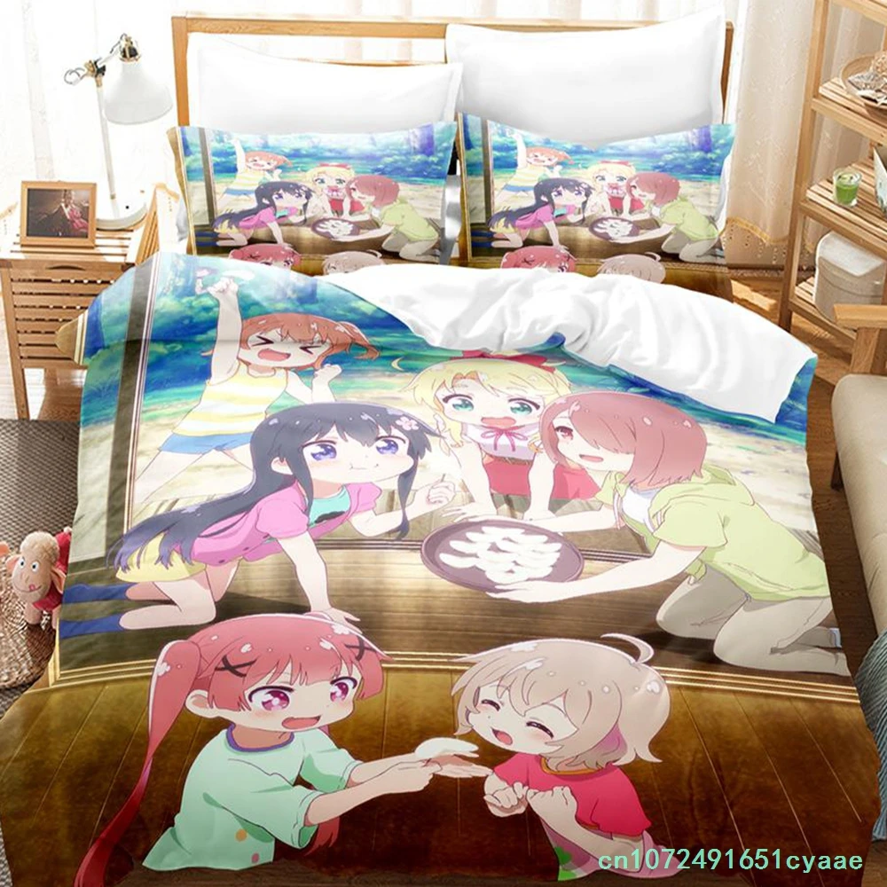 2023 Wataten! An Angel Flew Down To Me Bedding Set Single Twin Full Queen King Size Bed Set Adult Kid Bedroom Duvetcover Sets 4