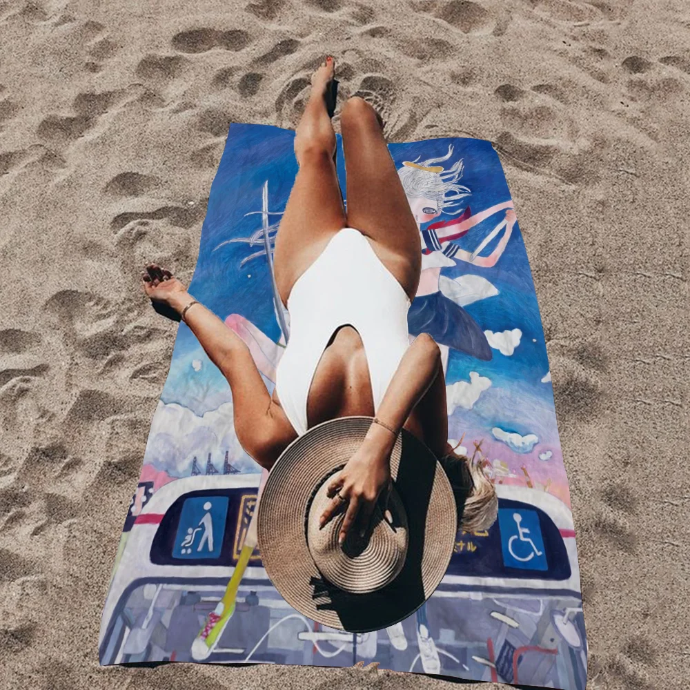 

Anime A-Aya T-Takano.jpg Microfiber Beach Towel Absorbent Quick Dry Soft Yoga Swimming Resort Mountain Climbing Towel