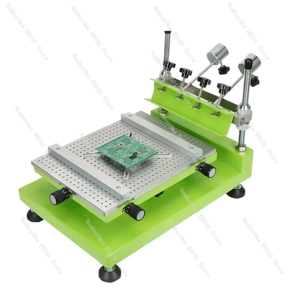 280X320MM Plate High Precision Manual Screen Printing Machine SMT Solder Paste PCB Circuit Board Manual Small Flat Equipment