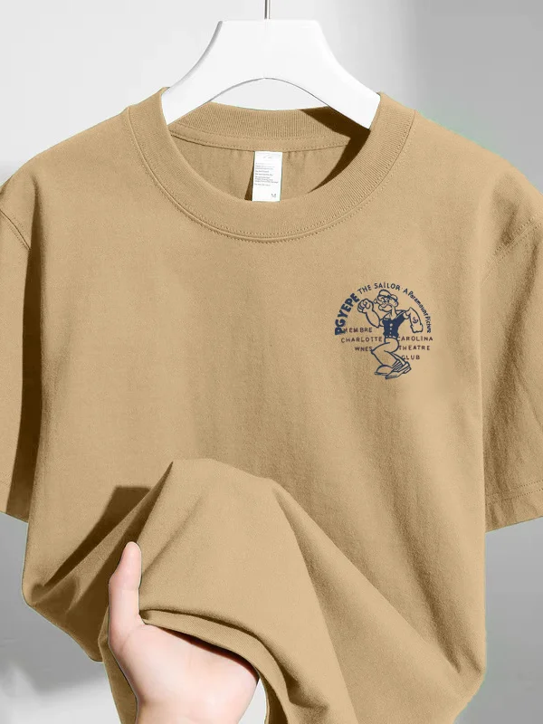 Camiseta Casual Americana de Manga Curta Unissex, Estilo Solto, Estampa Gráfica Moderna para o Verão, para Homens e Mulheres